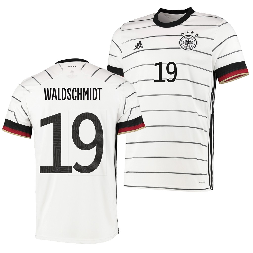 2020 EURO Germany Home Soccer Jersey Shirt Luca Waldschmidt 19